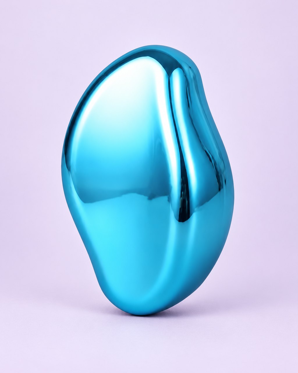 Sky blue crystal hair eraser