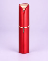 Red facial hair remover